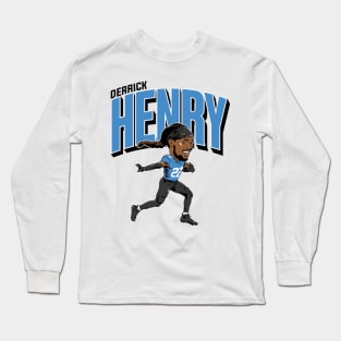 Derrick Henry Caricature Long Sleeve T-Shirt